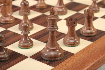 CLEARANCE - The Reykjavik Elite Series Chess Pieces - 3.75