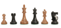CLEARANCE - The Reykjavik Elite Series Chess Pieces - 3.75" King