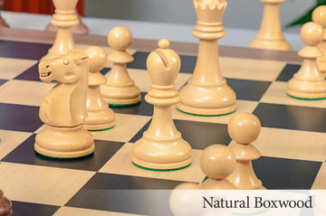 The Reykjavik II Series Chess Pieces - 3.75