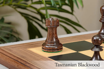 The Reykjavik II Series Chess Pieces - 3.75