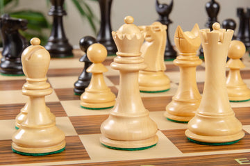 The Capablanca Chess Edition - Reykjavik II Series Chess Pieces - 3.75