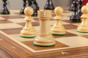 The Capablanca Chess Edition - Reykjavik II Series Chess Pieces - 3.75