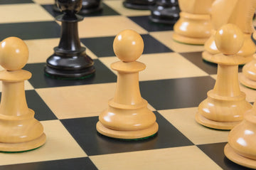 The Camaratta Collection - The Sammy R Series Commemorative Chess Pieces - 4.4