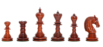 Blood Rosewood and Natural Boxwood