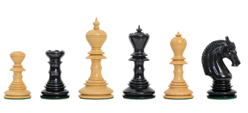 CLEARANCE - The Segura Series Luxury Chess Pieces - 4.3" King
