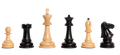 The 1972 Skopje Olympiad Series Chess Pieces - 4.4" King