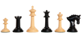 The Vicenza Series Artisan Chess Pieces - 4.0" King