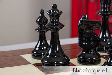 The W.T. Pinney Series Chess Pieces - The Camaratta Collection - 4.75