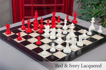The W.T. Pinney Series Chess Pieces - The Camaratta Collection - 4.75