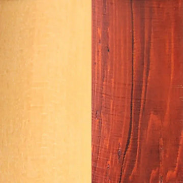 Blood Rosewood and Natural Boxwood