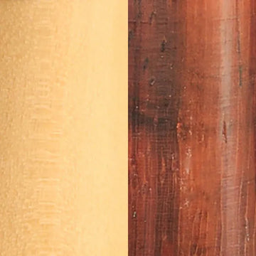 Blood Rosewood and Natural Boxwood