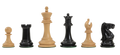 The Zukertort Series Timeless Chess Pieces - 4.0" King