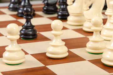 The Zagreb Series Plastic Chess Pieces - 3.75