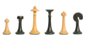 The Metropolis Series Chess Pieces - 3.75" King