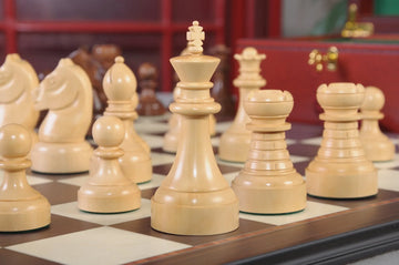 The Mechanics Institute Chess Set, Box, & Board Combination