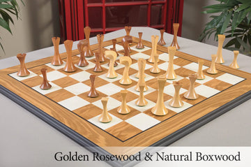 The Moderne Series Chess Pieces - 3.75