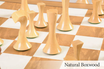 The Moderne Series Chess Pieces - 3.75