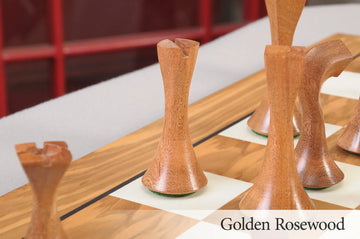 The Moderne Series Chess Pieces - 3.75