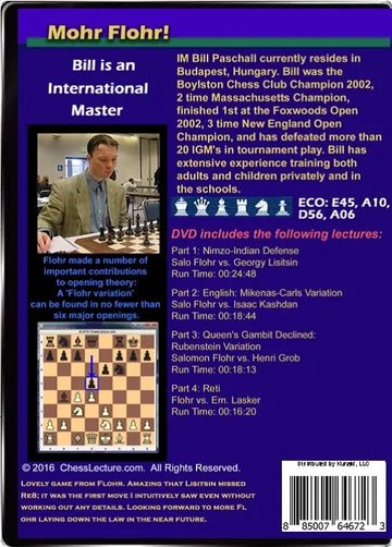 Mohr Flohr! - Chess Lecture - Volume 163