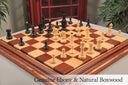 Genuine Ebony and Natural Boxwood