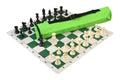 Quiver Chess Set Combination and Single Weighted Regulation Pieces | Thin Mousepad Chess Board | Quiver Bag