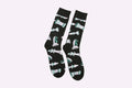 Turquoise Chess Socks