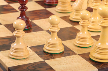 CLEARANCE - The Turin Series Artisan Chess Pieces - 4.4