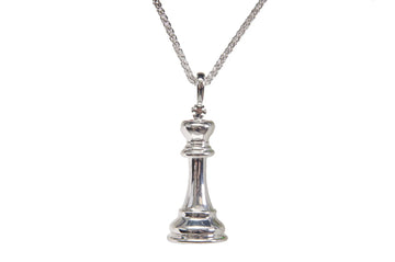 Caissa Collection Chess Pendant Necklace – KING