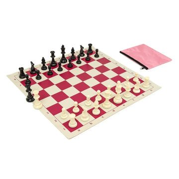 Basic Club Chess Set - Pink