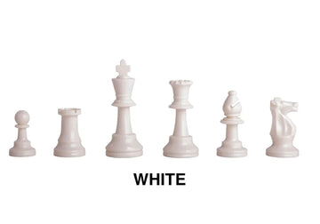 17 Staunton White Chess Pieces for Chess Set [Toy]