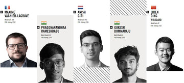 The 2024 Sinquefield Cup Official Series Chess Pieces - DGT-Enabled