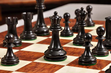 The Reykjavik II Series Prestige Chess Pieces - 3.75
