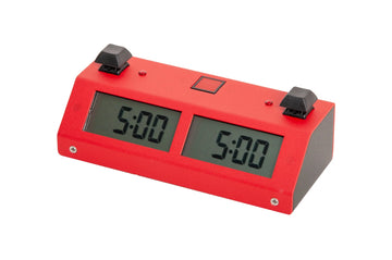 Chronos GX Digital Game Clock - BUTTON - Red