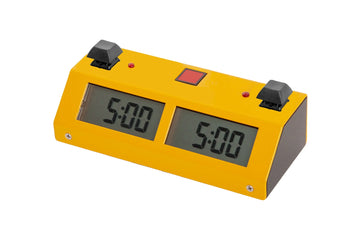 Chronos GX Digital Game Clock - BUTTON - Yellow