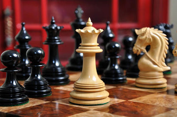 The Preston Series Luxury Chess Pieces - 4.4