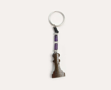 Wooden Chess Key Chain