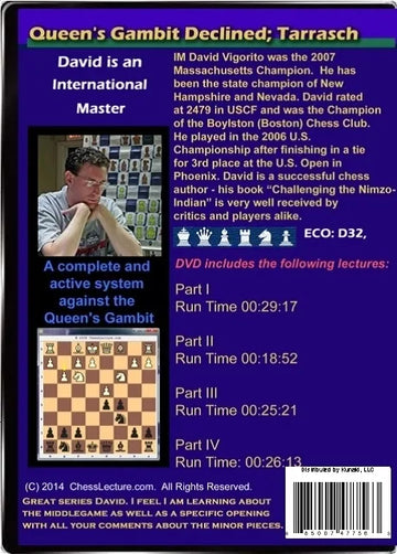 Queen's Gambit Declined; Tarrasch Back