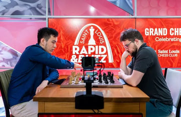 The 2025 Saint Louis Rapid & Blitz DGT Commemorative Series Chess Pieces