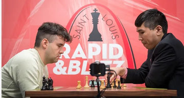 The 2025 Saint Louis Rapid & Blitz DGT Commemorative Series Chess Pieces