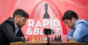 The 2025 Saint Louis Rapid & Blitz Official Series Chess Pieces - DGT-Enabled
