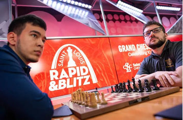 The 2025 Saint Louis Rapid & Blitz DGT Commemorative Series Chess Pieces
