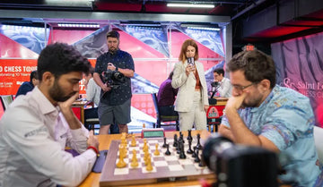 The 2025 Saint Louis Rapid & Blitz Official Series Chess Pieces - DGT-Enabled