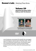 E-DVD ROMAN'S LAB - VOLUME 59 - Attacking the King's Indian Defense with the Samisch
