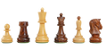 The Fischer Dubrovnik Series Chess Pieces - 3.625" King