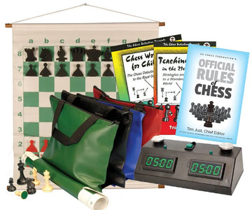 Scholastic Chess Club Starter Kit - For 10 Members - With Zmart Chess Clocks