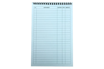 ChessKid.com Spiral Score Book - 60 Moves/50 Games