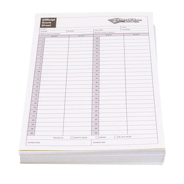 ChessKid.com Carbonless Copy Score Sheets - 100 Sheets