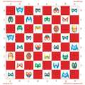 Mask Off - Full Color Vinyl Chess Board