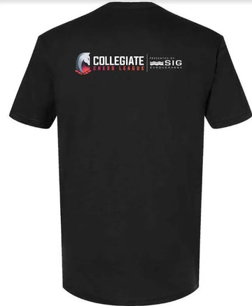 Chess.Com CAP+SIG Chess T-Shirt - BLACK
