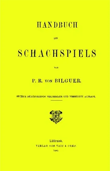 Handbuch Des Schachspiels GERMAN EDITION